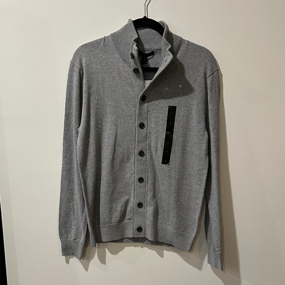 Banana Republic Gray Men's Cardigan
